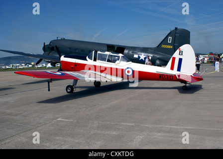 DE HAVILLAND Scoiattolo striado T.22 Foto Stock