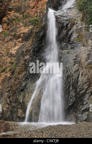 Asgaour cascata, Ourika Valley, Atlante, Marocco Foto Stock