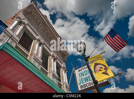 Main Street a Panguitch, Utah, Stati Uniti d'America Foto Stock