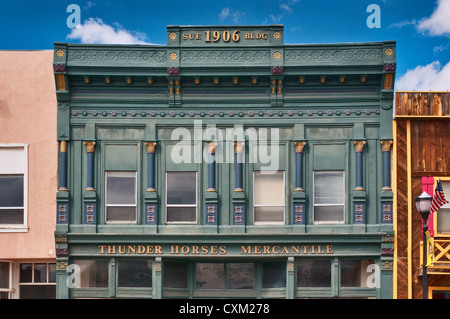 Negozio sulla strada principale a Panguitch, Utah, Stati Uniti d'America Foto Stock