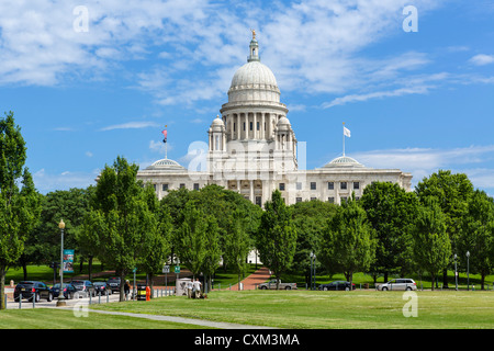 La Rhode Island State House di Providence, Rhode Island, STATI UNITI D'AMERICA Foto Stock