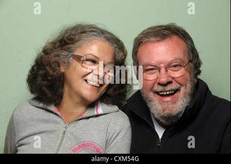 Ritratto di felice medio di età compresa tra i coniugi Foto Stock