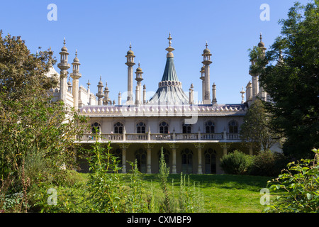 Nella motivazione del Royal Pavilion un ex residenza reale si trova a Brighton, Inghilterra East Sussex Foto Stock