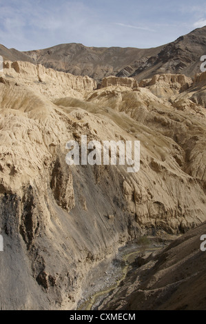 Srinagar-leh-autostrada tra khalsi e lamayuru (autostrada nazionale 1d), Jammu e Kashmir India Foto Stock