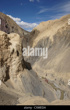 Srinagar-leh-autostrada tra khalsi e lamayuru (autostrada nazionale 1d), Jammu e Kashmir India Foto Stock