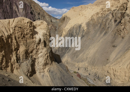 Srinagar-leh-autostrada tra khalsi e lamayuru (autostrada nazionale 1d), Jammu e Kashmir India Foto Stock