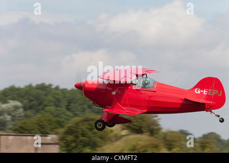 Pitts S-1S Offerte G-EEPJ tenendo-off Foto Stock