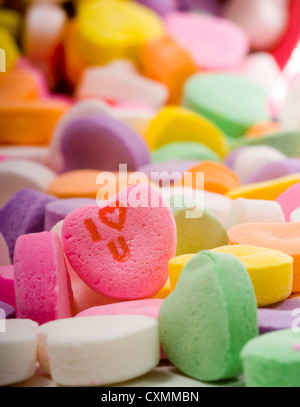 Ti Amo Candy cuore - cuore di conversazione Foto Stock