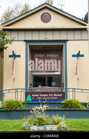 Juneau Douglas City Museum, Juneau, in Alaska Foto Stock