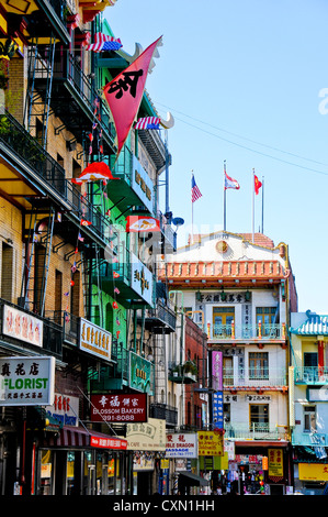 Chinatown - Luogo di Waverly, San Francisco Foto Stock