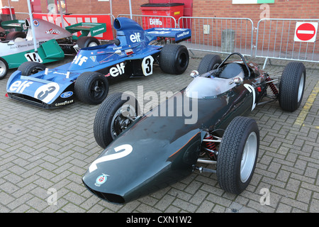 Bourne,Lincolnshire il 7 Ottobre 2012 : Graham Hill's 1962 BRM P578 "vecchie fedeli' auto racing Foto Stock