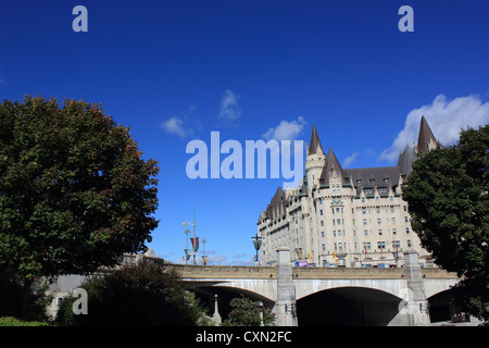 Canada Ontario, Ottawa, Fairmont Chateau Laurier, Foto Stock