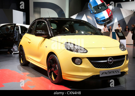 Adam Opel al Motor Show di Parigi 2012 Foto Stock