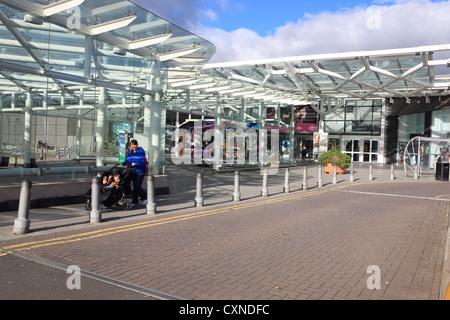 Il centro commerciale Braehead ingresso in Renfrew vicino a Glasgow Foto Stock