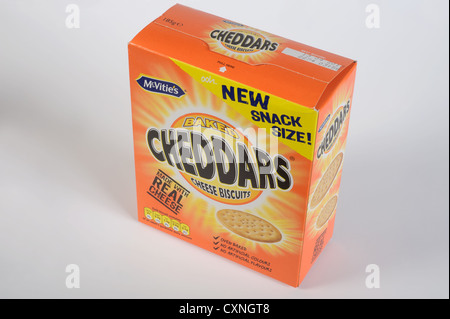 McVities cheddars biscotti di formaggio Foto Stock