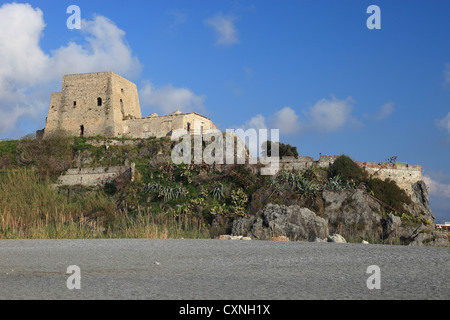 L'Italia, Calabria, Scalea, Torre Talao Foto Stock