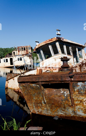 Chernobyl attrezzatura di recupero Foto Stock