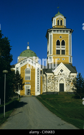 La Chiesa di Kerimaki in Kerimaki, Finlandia Foto Stock