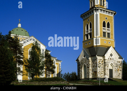 La Chiesa di Kerimaki in Kerimaki, Finlandia Foto Stock