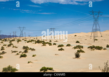 Imperial dune di sabbia, I-8, 'Kumeyaay Hwy', Winterhaven, CA Foto Stock