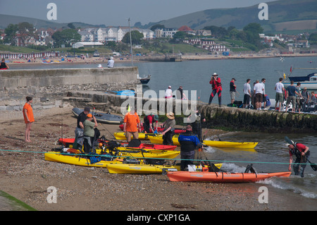 Inizio di Ocean Kayak classico torneo di pesca Giugno 2010 Foto Stock