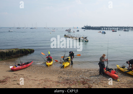 Inizio di Ocean Kayak classico torneo di pesca Giugno 2010 Foto Stock