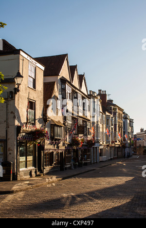 Pozzetti city centre, Somerset, Inghilterra. Foto Stock