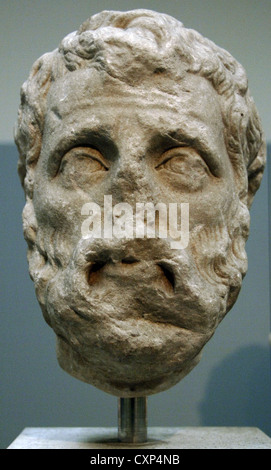 Herodes Atticus (101-177). Aristocratico greco e console. Busto. Il marmo. 177-180 d.c. Probabilmente da Alessandria. British Museum. Foto Stock