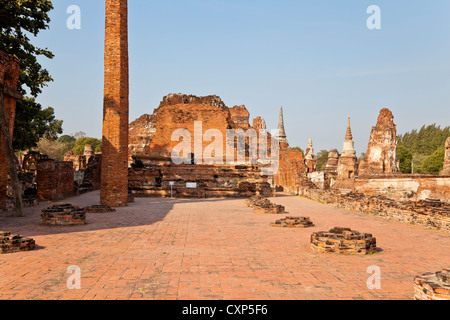 Rimane del royal vihara Foto Stock