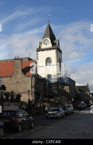 South Queensferry Street scene scozia ottobre 2012 Foto Stock