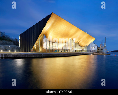 Kildee Performing Arts Center, Kristiansand, Norvegia. Architetto: ALA Architetti, 2011. Foto Stock