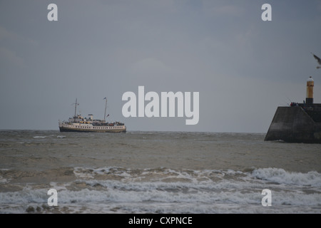 Il Waverley Battello a Vapore Porthcawl Foto Stock