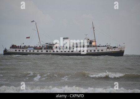 Il Waverley Battello a Vapore Porthcawl Foto Stock