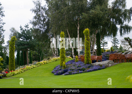 Il Flor & Fjaere (Flor & Fjaere) Giardini in Stavanger, Norvegia. Foto Stock