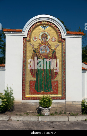Ingresso al Santo Dormizione Lavra di Studita monaci, UNIV, Galizia, Ucraina occidentale Foto Stock