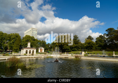 Giardini Italiani in Kensington Gardens,Lancaster Gate,Londra Foto Stock