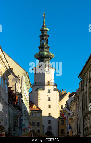 St Michael's Gate, Bratislava, Slovacchia Foto Stock