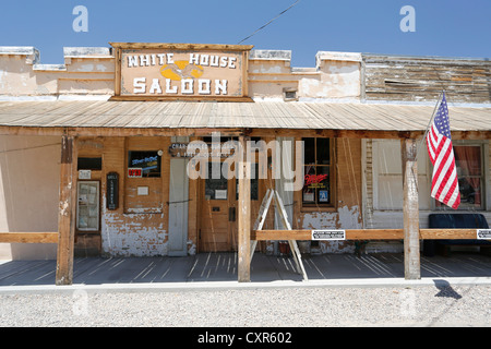 Randsburg città fantasma di facciate, di Mojave, CALIFORNIA, STATI UNITI D'AMERICA Foto Stock