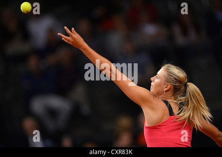 Maria Sharapova, RUS, Porsche Tennis Grand Prix, Porsche Cup femminile, i tour, Porsche-Arena, Stoccarda, Baden-Wuerttemberg Foto Stock