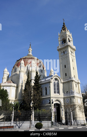 Chiesa di San Manuel y San Benito, Iglesia de San Manuel y Parroquial San Benito chiesa, Madrid, Spagna, Europa, PublicGround Foto Stock