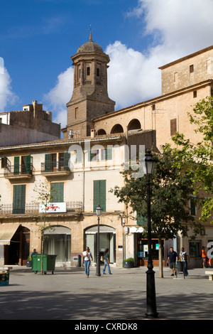 Llucmayor square maiorca isole baleari Spagna Foto Stock