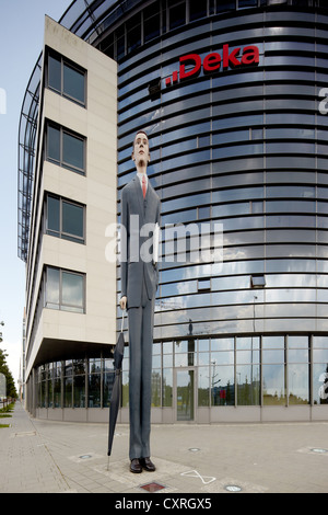 La costruzione della Deka Bank in Lussemburgo, Europa Foto Stock