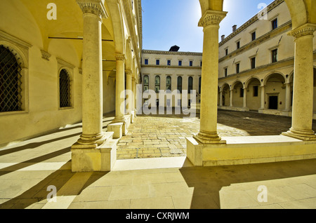 Un cortile interno a Venezia, Venezia, Veneto, Italia, Europa Foto Stock