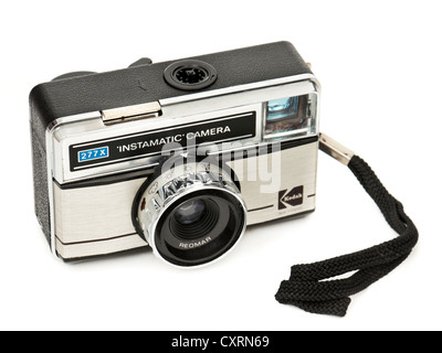 Fine anni settanta Kodak Instamatic 277X point-and-shoot fotocamera a pellicola Foto Stock