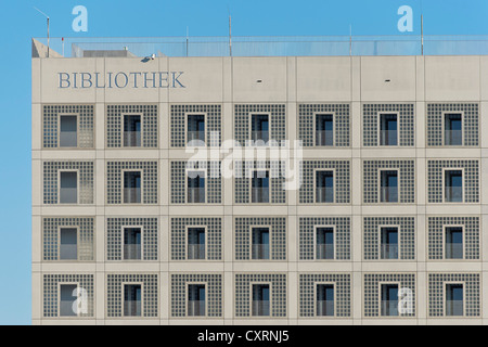 Nuova Biblioteca della città in Mailaender Platz, progettato dall'architetto prof Eun giovane Yi in Stuttgart 21 sito, Stoccarda Foto Stock