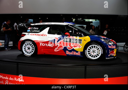 DS3 Citroen Racing WRC,Motor Show di Parigi,Francia Foto Stock