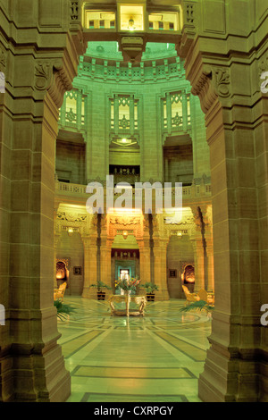 Umaid Bhawan Palace, palazzo o Heritage Hotel, Jodhpur, Rajasthan, India, Asia Foto Stock