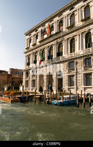 Palazzo Corner della Ca' Granda, sul Grand Canal, Venezia, Veneto, Italia, Europa Foto Stock