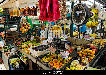 La frutta e la verdura al mercato centrale di San José di Costa Rica America Centrale Foto Stock