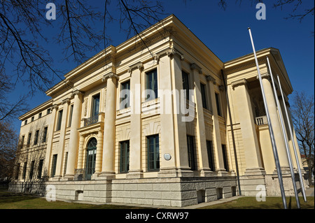 Prinz-Carl-Palais, un palazzo costruito nello stile dei primi neoclassicismo a Monaco di Baviera, Germania, Europa Foto Stock